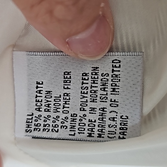 Vintage Talbots Womens wool blend  Blazer Jacket size 12P - Picture 8 of 11